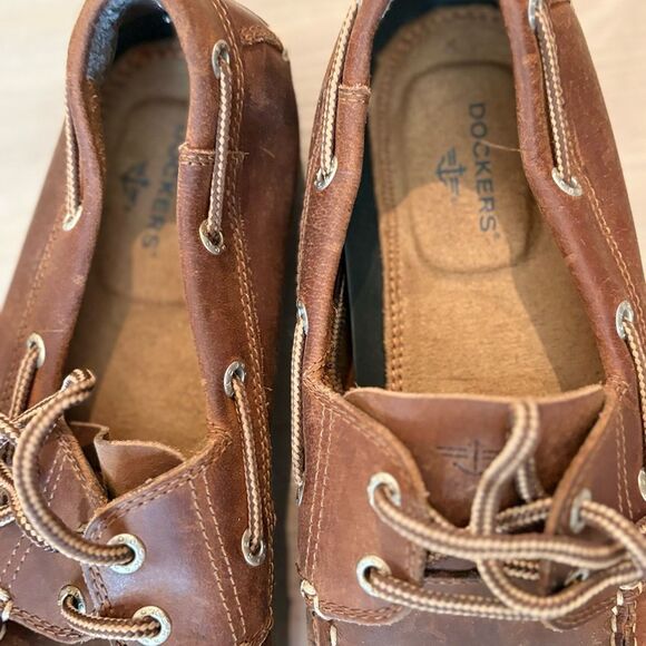 Dockers Men's Brown Boat Shoes - Picture 3 of 7